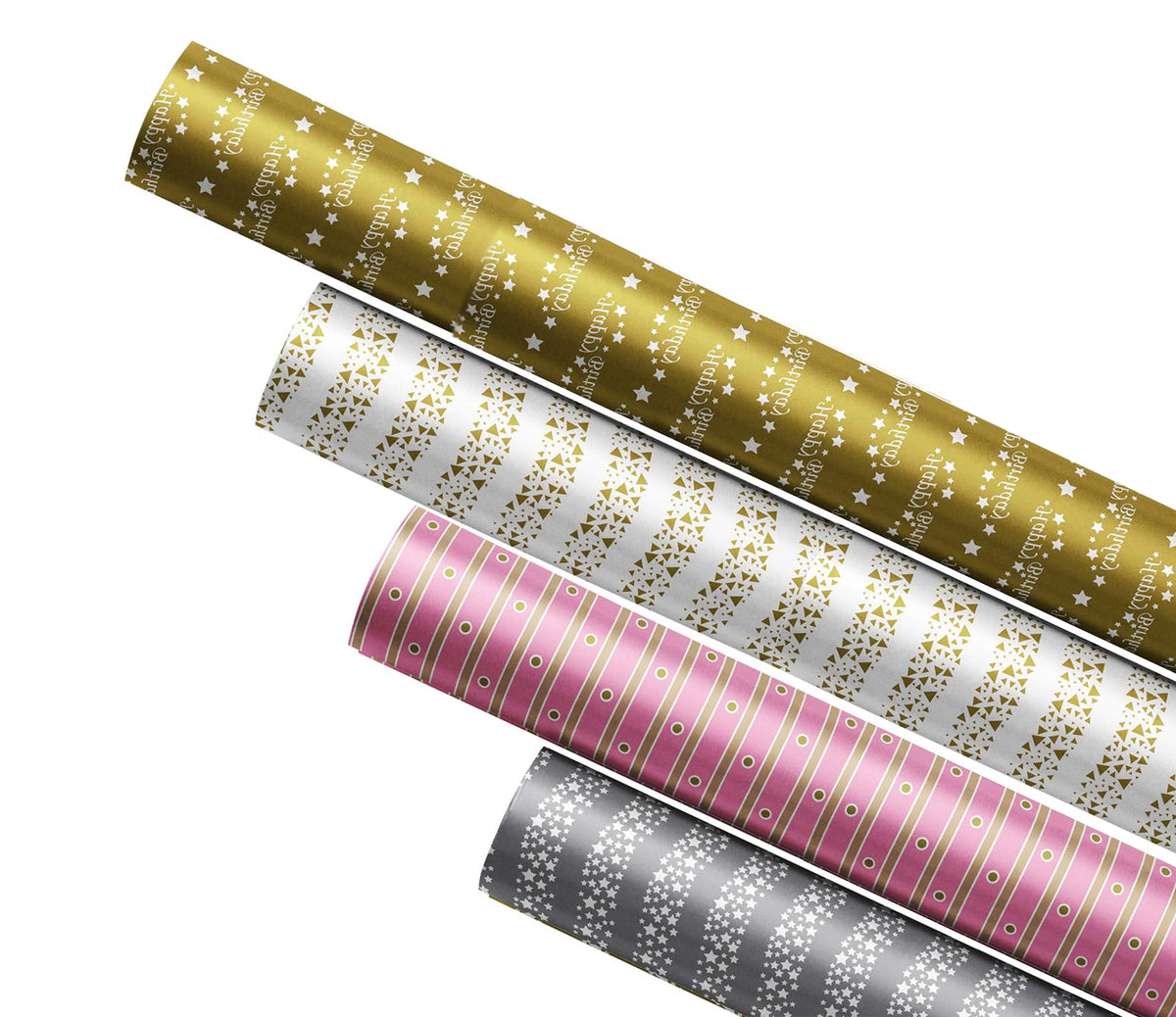 4x Wrapping Paper Rolls