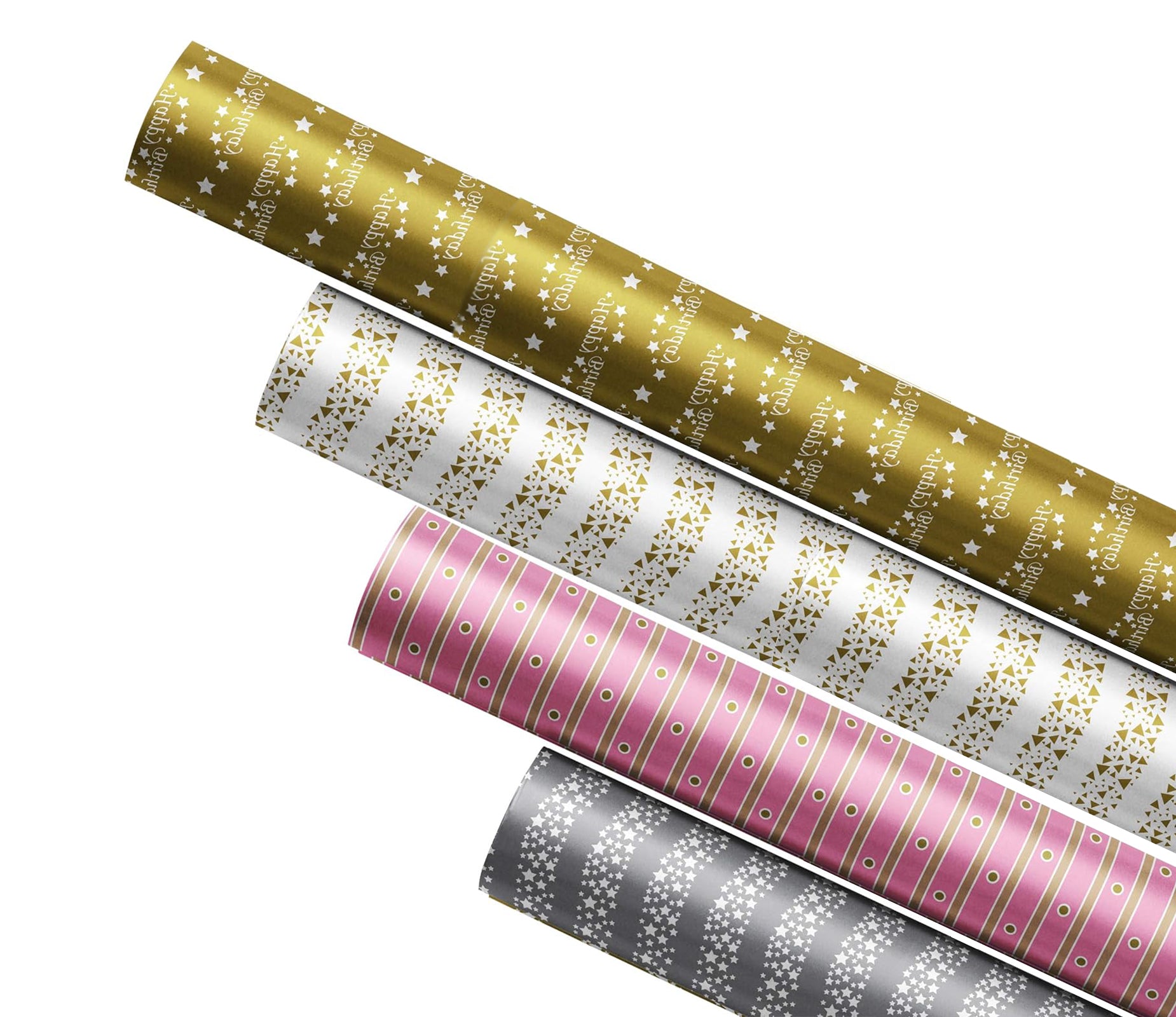 4x Wrapping Paper Rolls