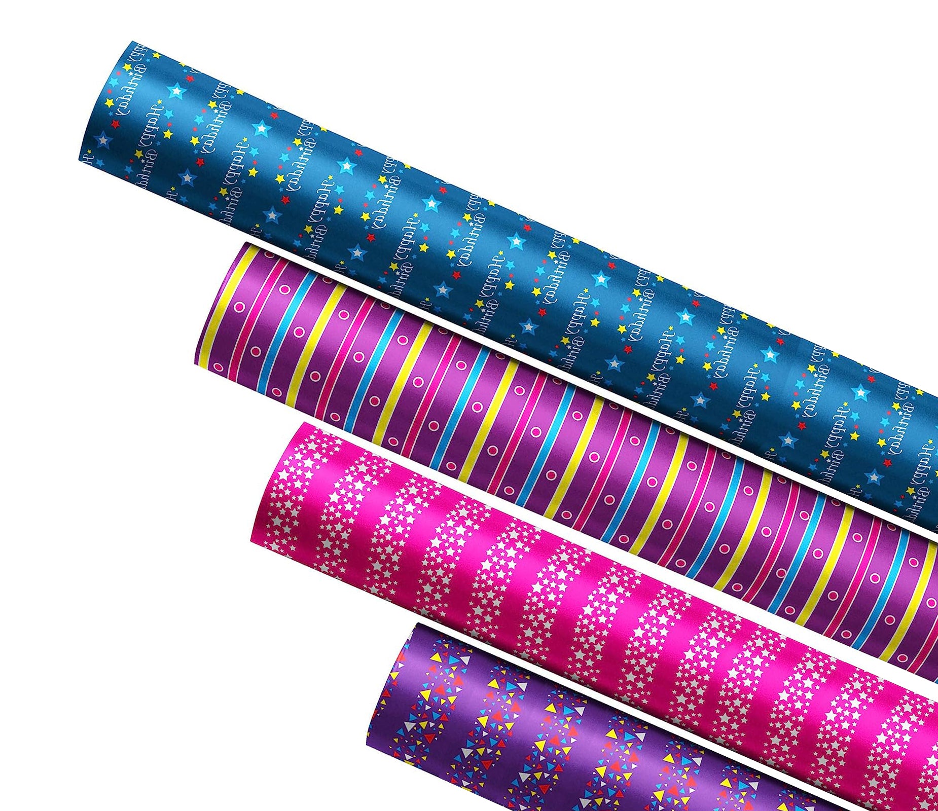 4x Wrapping Paper Rolls